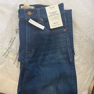 Madewell BNWT The Perfect Vintage Wide-Leg Jean, Size 24.